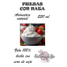 Vela artesanal con aroma a fresa con nata | Las cosucas de Yai