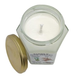 Vela artesanal con aroma a bambú y flor de cerezo | Las cosucas de Yai