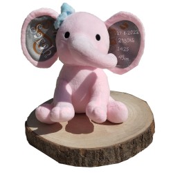 Elefante Personalizado de Navidad Regalo Único y Adorable para fiestas