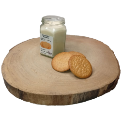 Vela artesanal con aroma a galleta Maria | Las cosucas de Yai
