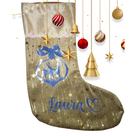 Calcetín Navideño Personalizado | Lascosucasdeyai