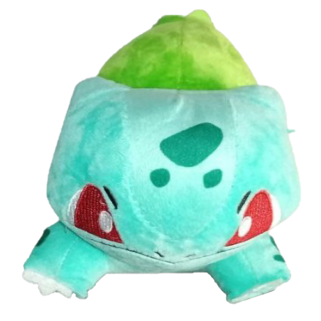 Peluche Bulbasaur 20 cm Personalizable con Vinilo Textil | Lascosucasd