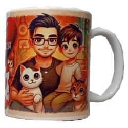 Taza Personalizada con Caricatura | Lascosucasdeyai