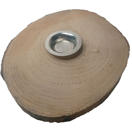 Plato para Quemador de Cera Aromática – Cerámica Resistente y Funciona