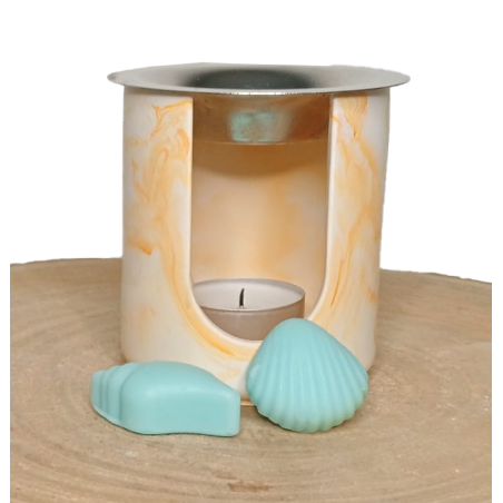 Quemador de Wax Melt 8,5 cm | Compacto, Decorativo y Aromático