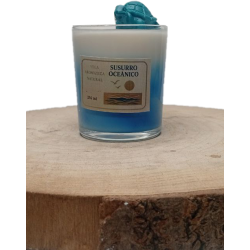 Vela Aromática Susurro Oceánico 230 ml | Cera de Soja Natural con Arom