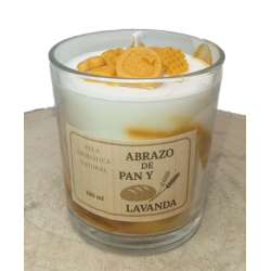Vela Abrazo de Pan y Lavanda 230ml | +35h de aroma