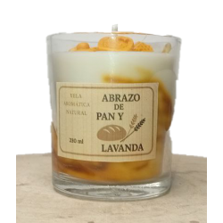 Vela Abrazo de Pan y Lavanda 230ml | +35h de aroma