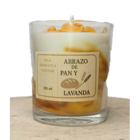 Vela Abrazo de Pan y Lavanda 230ml | +35h de aroma