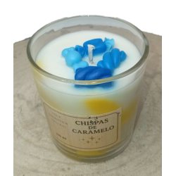 Vela Chispas de Caramelo 230ml | Dulzura +35h