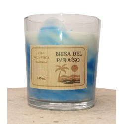 Velas artesanales aromaticas, pack de 2 velas