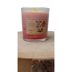 Velas artesanales aromaticas, pack de 2 velas