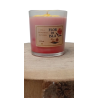 Velas artesanales aromaticas, pack de 2 velas