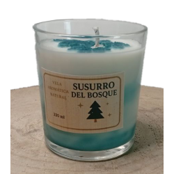 Velas artesanales aromaticas, pack de 2 velas