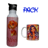taza y botella personalizada