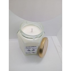 Velas artesanales aromaticas, pack de 3 velas
